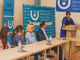 ნოტარიუსთა პალატის თავმჯდომარე თბილისის ღია უნივერსიტეტის სტუდენტებს შეხვდა